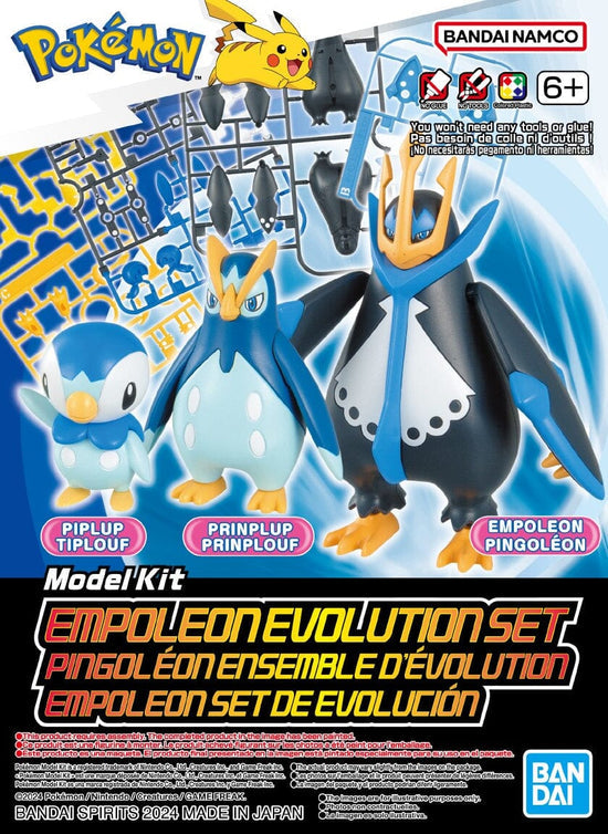 Bandai: Empoleon Evolution Model Kit