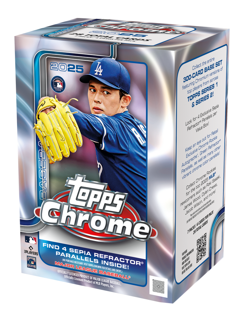 Topps: MLB CHROME 2025 Value Box