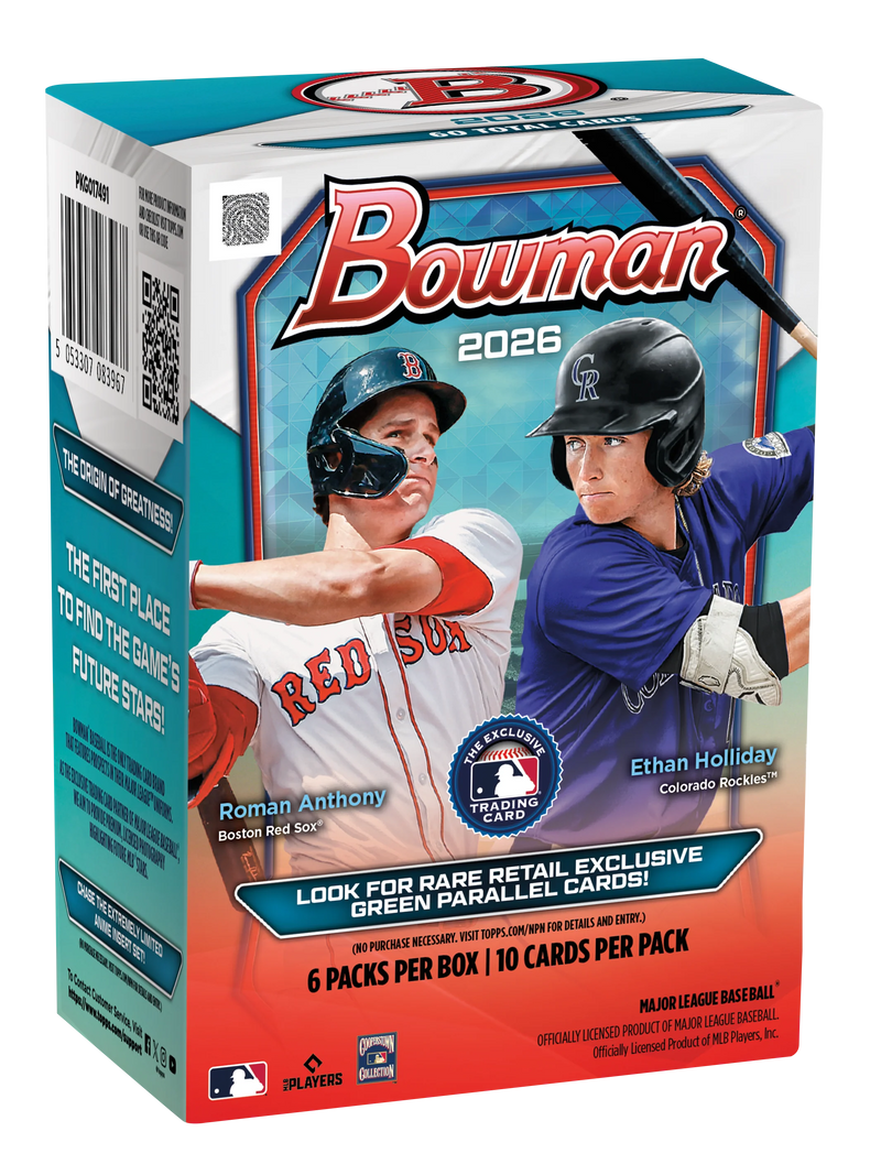 Topps: MLB BOWMAN 2026 Value Box