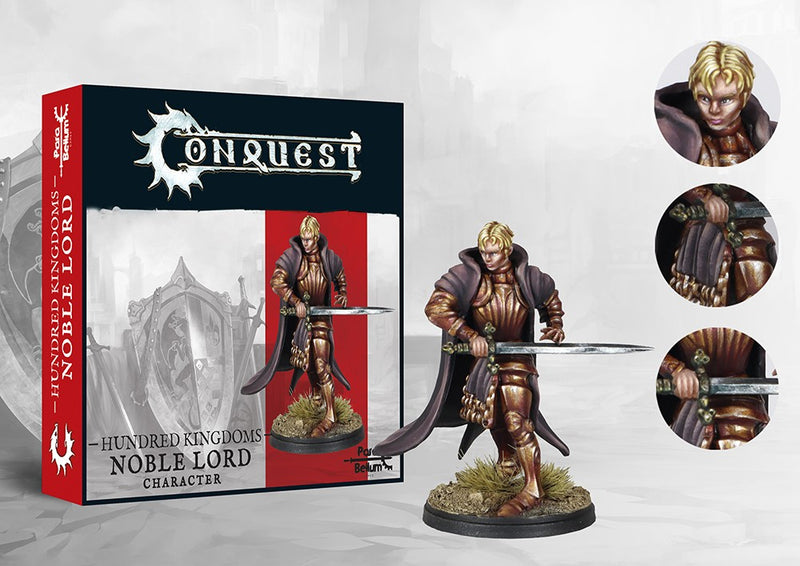 Conquest: Hundred Kingdoms - Noble Lord [Infantry, Plastic]