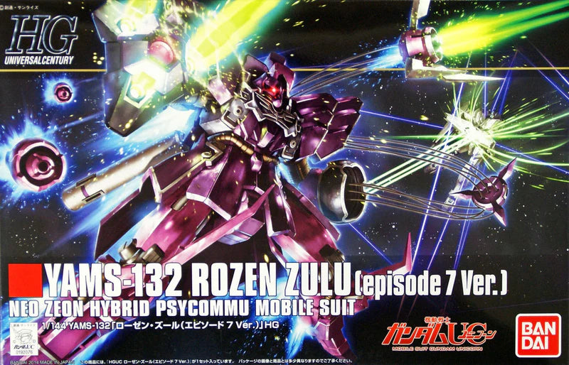HGUC 185 GUNDAM YAMS-132 ROZEN ZULU (Episode 7 ver.)  1:144