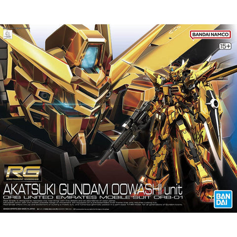 RG Akatsuki Gundam Oowashi unit 1:144
