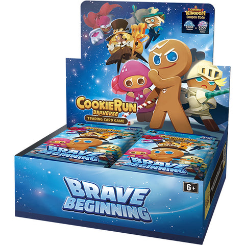 CookieRun Braverse TCG: Set 1+2- Brave Beginning Booster Pack Display
