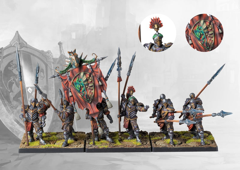 Conquest: Hundred Kingdoms - Household Guard/Gilded Legion (Dual Kit)