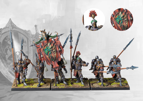 Conquest: Hundred Kingdoms - Household Guard/Gilded Legion (Dual Kit)