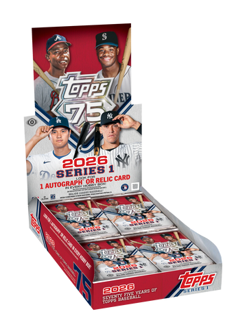 2026 Topps Baseball Series 1 - Hobby Box