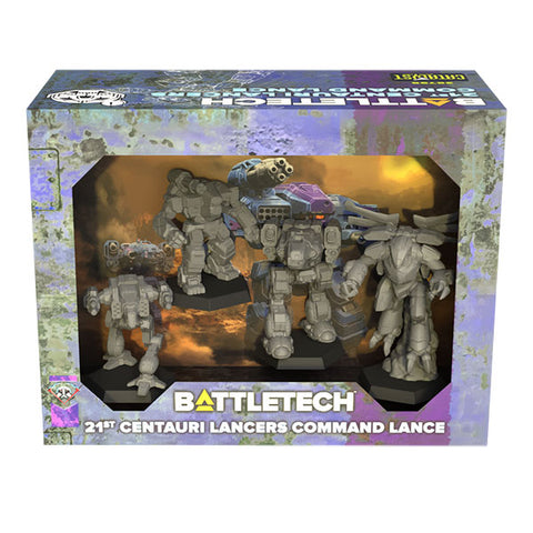 Battletech: 21st Centauri Lancers Command Lance