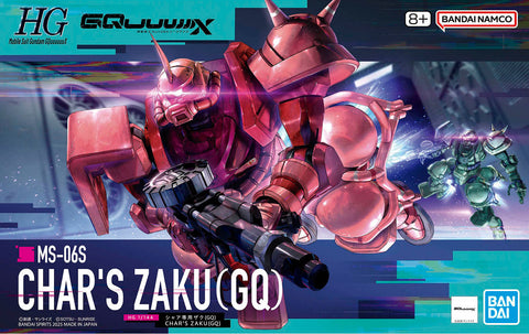 HG MS-06S Char's Zaku GQ 1:144