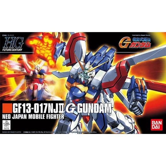 HG GF13-017NJII (Burning Gundam) 1:144