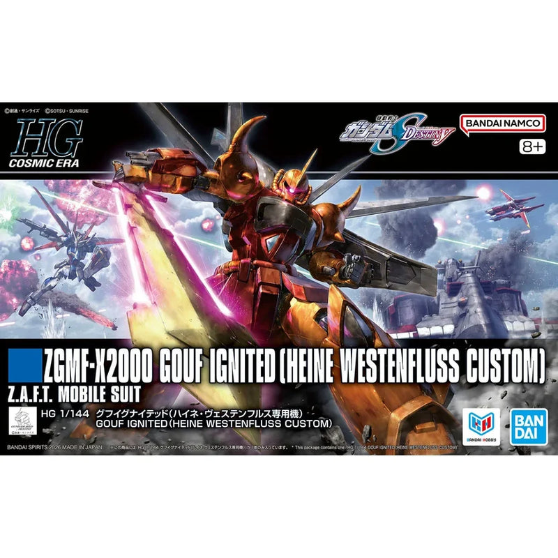 HG Gouf Ingnited (Heine Westen Fluss Custom) 1:144