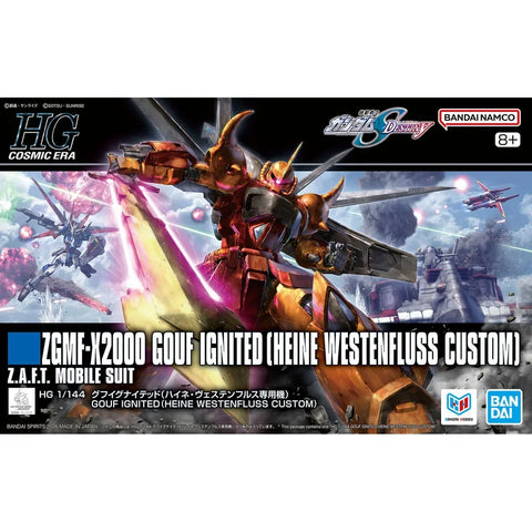 HG Gouf Ingnited (Heine Westen Fluss Custom) 1:144