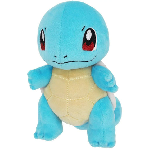 Sanei Pokemon All Star Collection PP19 Squirtle Plush, 6"