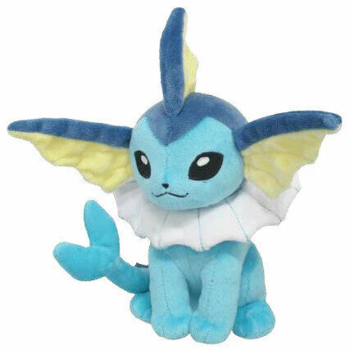 Sanei Pokemon All Star Collection PP110 Vaporeon Plush, 7.5"