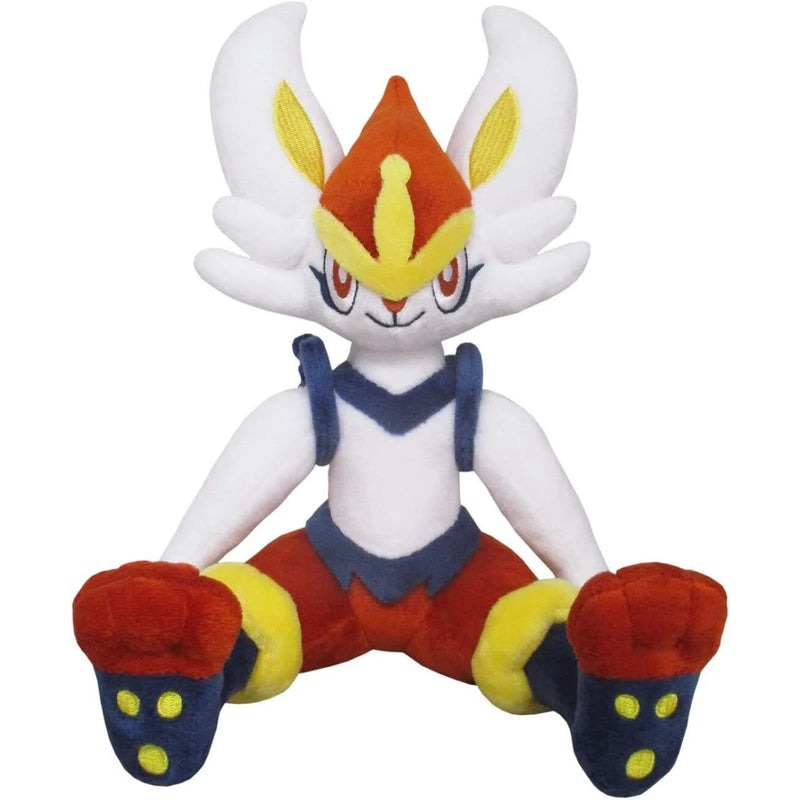 Sanei Pokemon All Star Collection PP177 Cinderace Plush, 11"