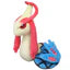 Sanei Pokemon All Star Collection PP194 Milotic Plush, 7.5"