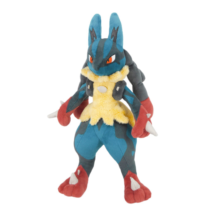 Sanei Pokemon All Star Collection PP303 Mega Lucario Plush, 14"