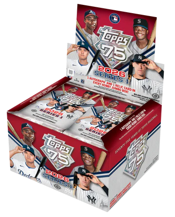 2026 Topps Baseball Series 1 - Hobby Jumbo Box