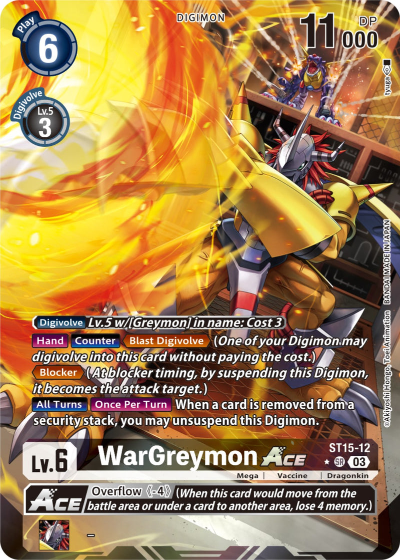 digimon card game wargreymon if you have a Tamer in play WarGreymon (BT17-015) - DigimonCard