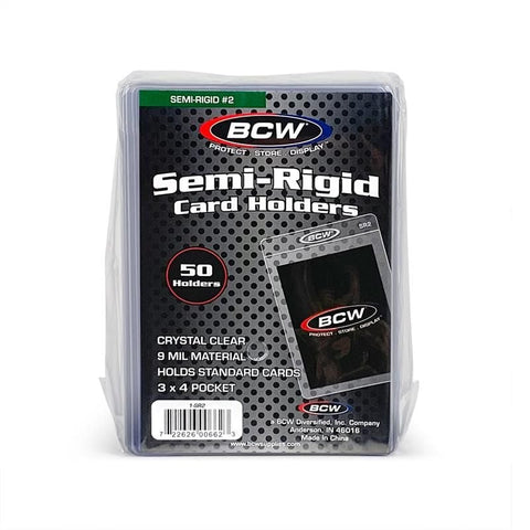 BCW Semi Rigid Card Holder #2