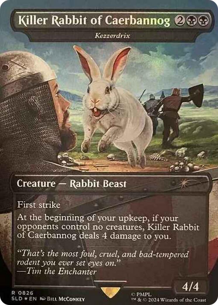 Killer Rabbit of Caerbannog - Kezzerdrix [Secret Lair Drop Series]