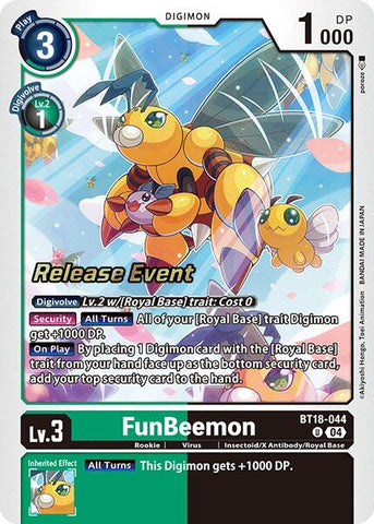FunBeemon [BT18-044] [Release Special Booster Ver.2.0 Promos]