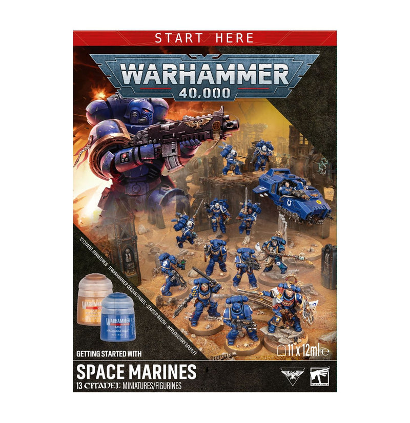Warhammer 40,000 Getting Started With Space Marines