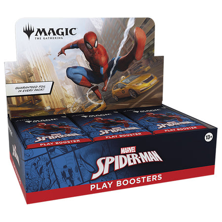 Magic The Gathering: Universes Beyond Marvel Spider-Man Play Booster Box (Preorder)