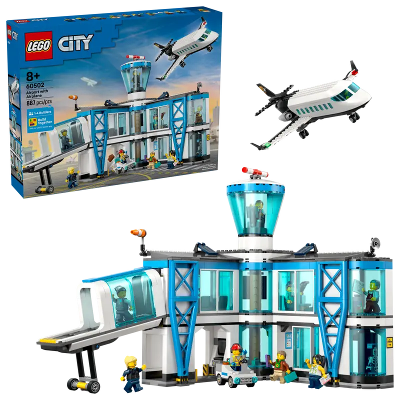 LEGO Airport with Airplane 60502