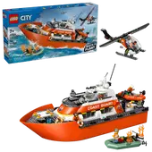 LEGO Coast Guard Rescue Boat & Helicopter 60504