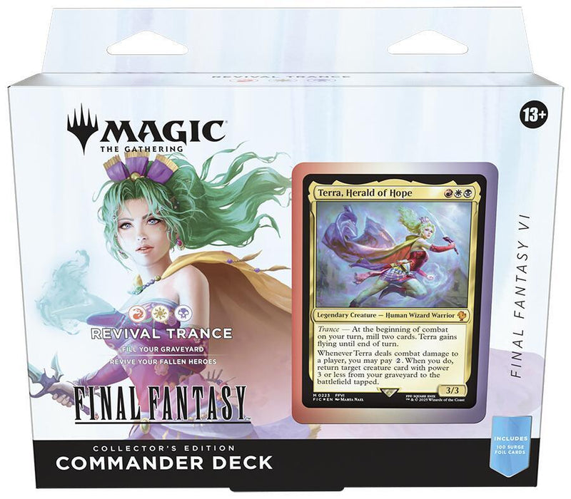 Magic The Gathering: Final Fantasy Commander Decks Collector Edition