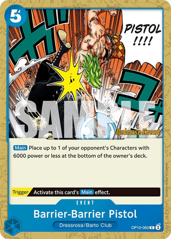 Barrier-Barrier Pistol [Royal Blood Release Event Cards]