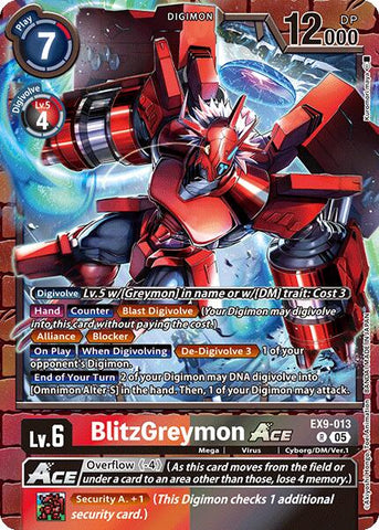 BlitzGreymon ACE [EX9-013] [Versus Monsters]