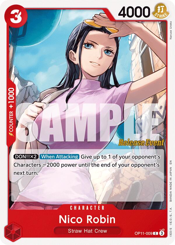 Nico Robin [A Fist of Divine Speed Release Event Cards]