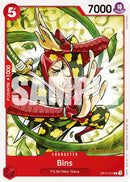 Bins [A Fist of Divine Speed Release Event Cards]