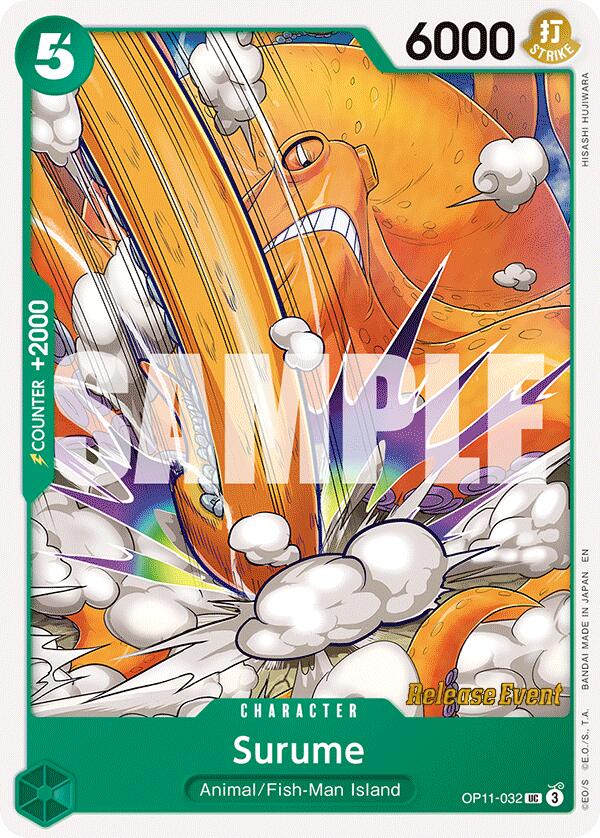 Surume [A Fist of Divine Speed Release Event Cards]