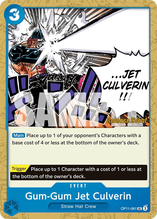 Gum-Gum Jet Culverin [A Fist of Divine Speed Release Event Cards]