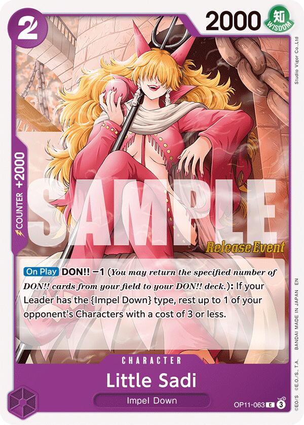 Little Sadi [A Fist of Divine Speed Release Event Cards]
