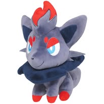 Sanei Pokemon All Star Collection PP32 Zorua Plush, 7"