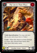 Put 'Em In Their Place [MPG018] (Mastery Pack Guardian)