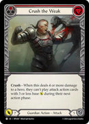Crush the Weak (Red) [MPG067] (Mastery Pack Guardian)