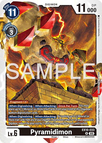 Pyramidimon [EX10-033] [Sinister Order]