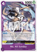 Ms. All Sunday [Legacy of the Master Release Event Cards]