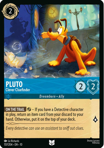 Pluto - Clever Cluefinder (157/204) [Whispers in the Well]