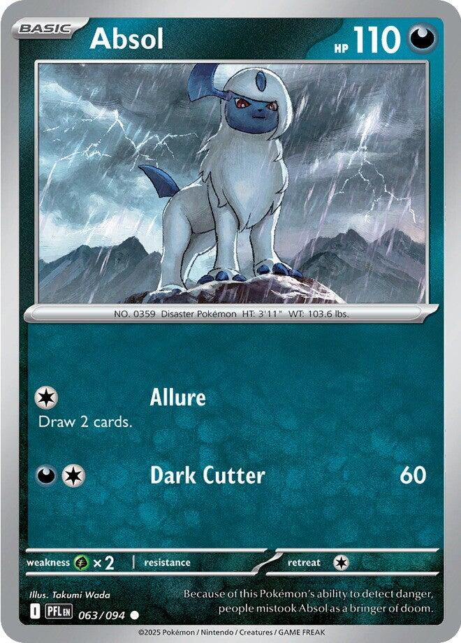 mega absol pokemon card Mega-Absol ex 038/063 Brave cementing its place as a must Absol (063/094) [Mega Evolution: Phantasmal