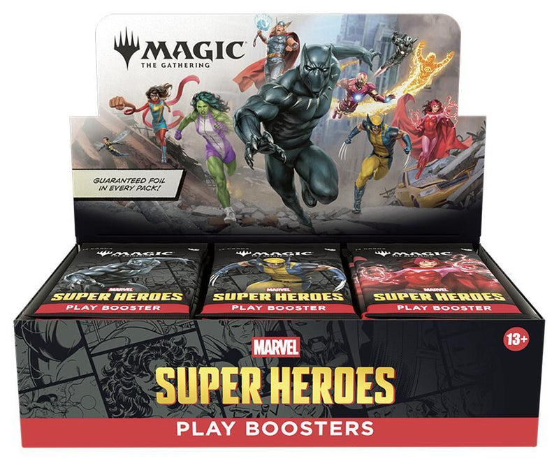 Magic The Gathering: Marvel Super Heroes Play Booster Box