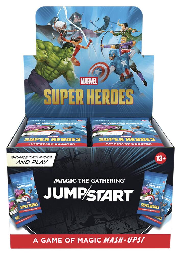 Magic The Gathering: Marvel Super Heroes Jumpstart Booster Box (Preorder)