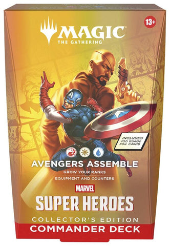Magic The Gathering: Marvel Super Heroes Commander Deck (Collector's Edition)