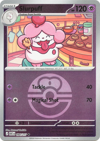 Slurpuff (094/217) (Love Ball) [Mega Evolution: Ascended Heroes]
