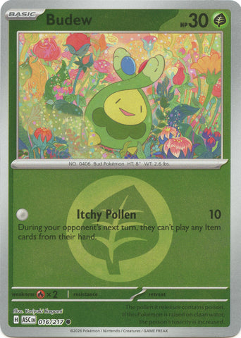 Budew (016/217) (Energy Symbol Pattern) [Mega Evolution: Ascended Heroes]