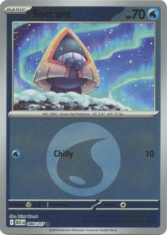 Snorunt (046/217) (Energy Symbol Pattern) [Mega Evolution: Ascended Heroes]